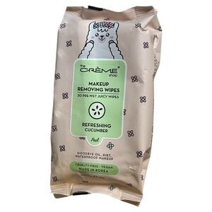 New The Crème Shop Juicy Makeup Remover Wipes.